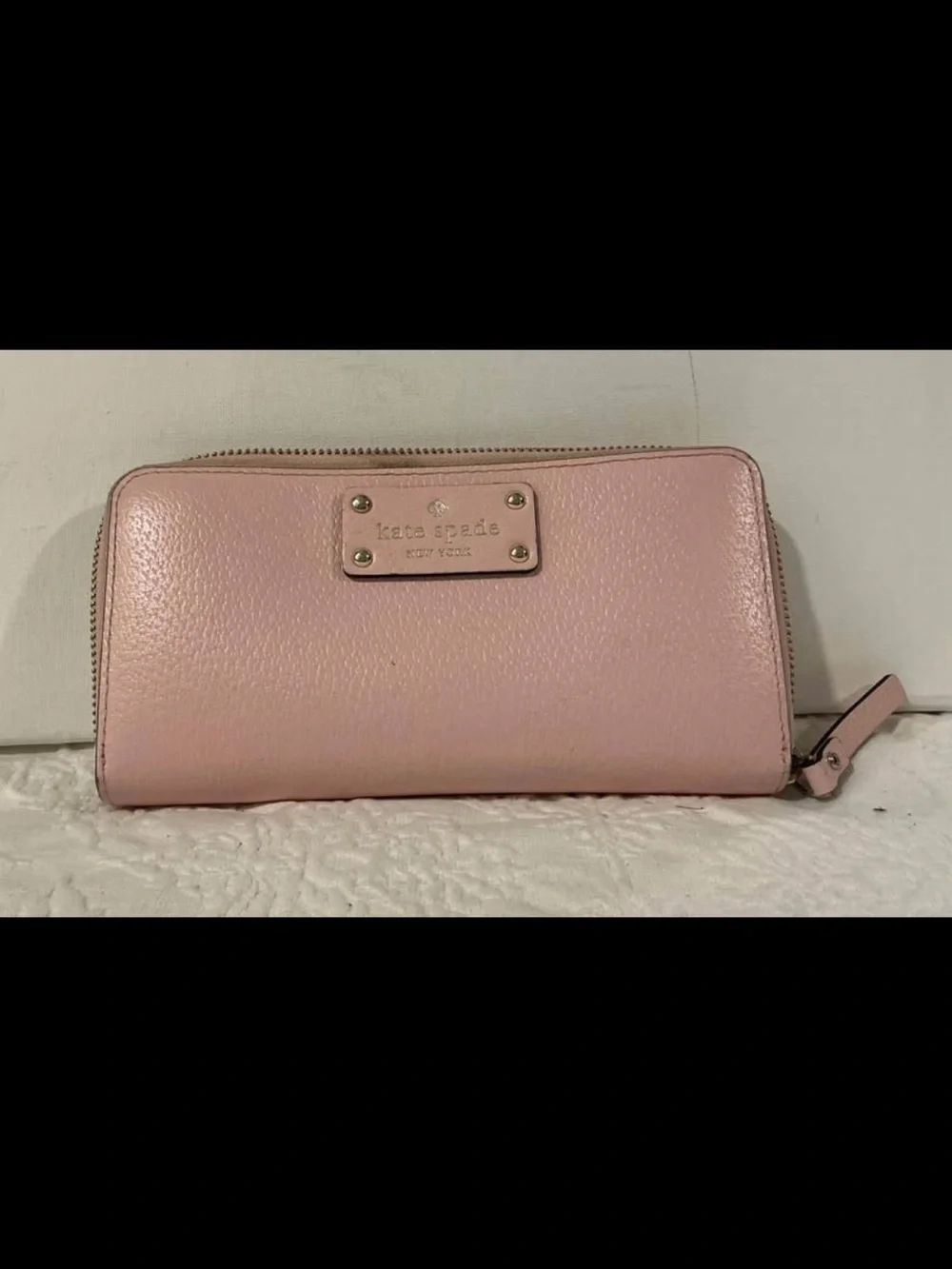 kate spade Pink Leather Structured Tote